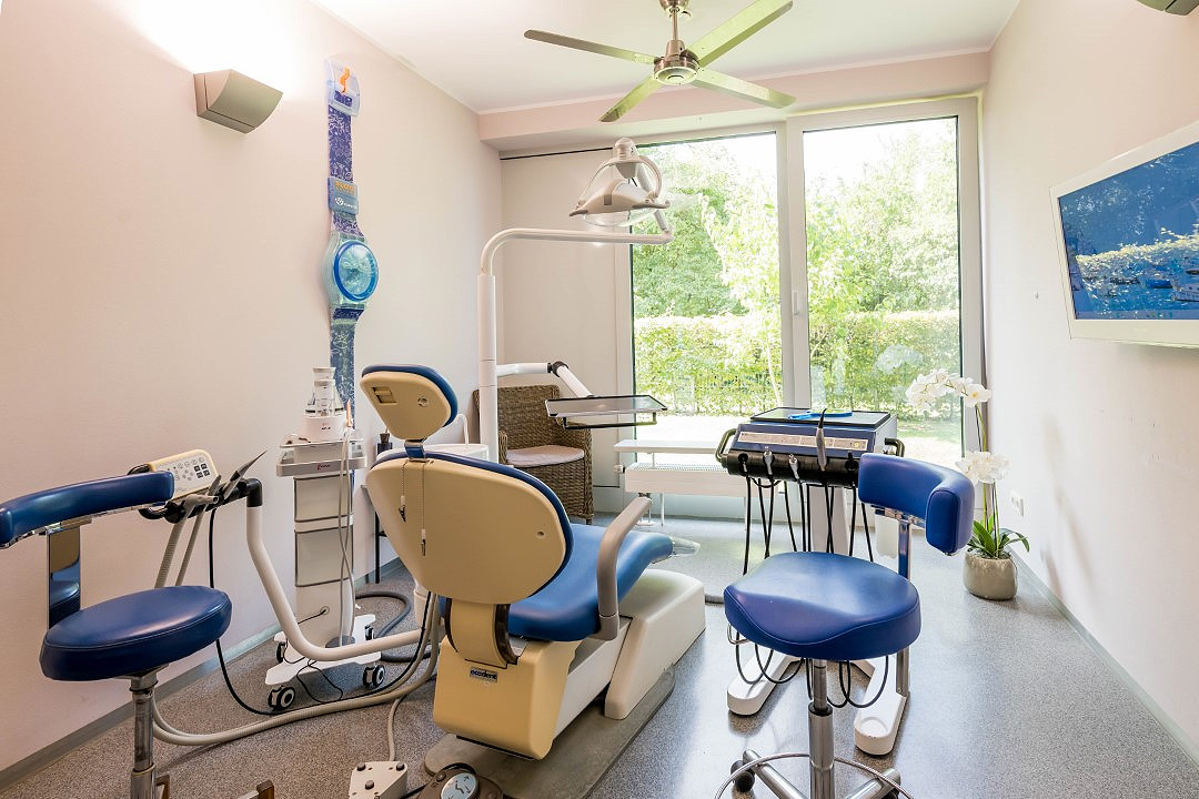 Behandlungsraum blau